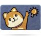 thumbnail image 1 of Listones de baño 50x80 cm Alfombra de baño de Dibujos Animados Lindo Alfombra de baño Alfombra de Puerta Alfombra de Animales Súper Suave Cuidado fácil Alfombra de baño de Microfibra Antideslizan, 1 of 5