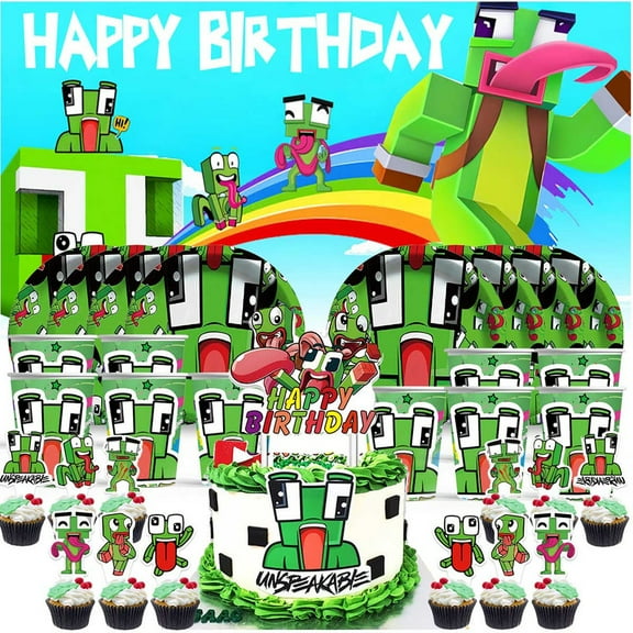 speakable Decor Backdrop Plates Birthday Cups Party Supplies Fans Decorations Banner