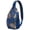 Vibrant, variant on Orange Sling Backpack for Travel and Outdoor Activities Cute and Sweet Fruit Pattern Crossbody Bag with Multi-Functional Design Durable and Fashionable Shoulder Backpack for Orange L