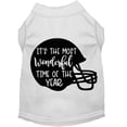 thumbnail image 5 of Pet Dog  Cat Shirt Screen Printed, "It's The Most Wonderful Time Of The Year (Football)", 5 of 10