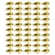 thumbnail image 1 of 50 piezas de cuchillas de pesca, señuelos giratorios, herramientas para manualidades, aparejos, equipo de pesca DIY Oro 15mm, 1 of 9