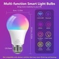 thumbnail image 4 of Bombillas inteligentes DAYBETTER RGBCW Color Alexa Google Home, paquete de 4, 4 of 8