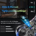 thumbnail image 3 of Gamepad inalámbrico para NS/NS Lite/NS OLED Game Controller (negro transparente), 3 of 5