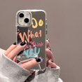 thumbnail image 2 of For iPhone 11 Mirror Phone Case For iPhone 11 12 13 15 14 Pro Max XS Max XR Cases Aesthetic Art Letter Make up Mirror Soft Cover, 2 of 5