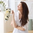 thumbnail image 6 of 30 oz Insulated Stainless Steel Tumbler Double Wall Stainless Steel Tumbler with 2-Way Drinking Cute Bees and Honeycomb Pattern, 6 of 9