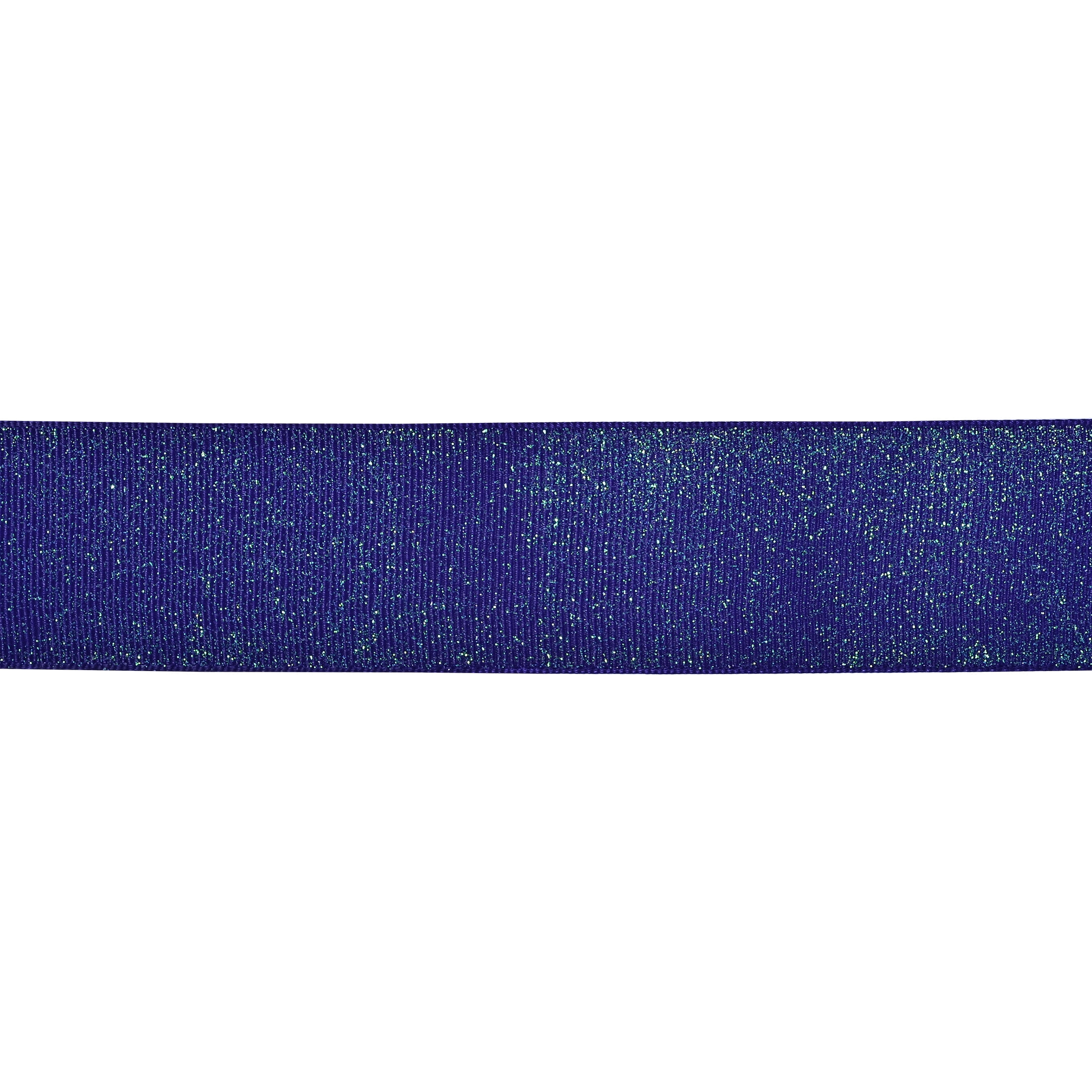 Gwen Studios 1.5" Sparkle Purple Grosgrain Ribbon, 7 Yards