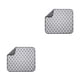 thumbnail image 2 of Toystoory Apto para vajilla y cristalería de tela - Escurridor de platos Cojines Platos delicados y copas Alfombrilla para secar platos Gris Gris oscuro METRO 40*30 cm 2Conjunto, 2 of 6
