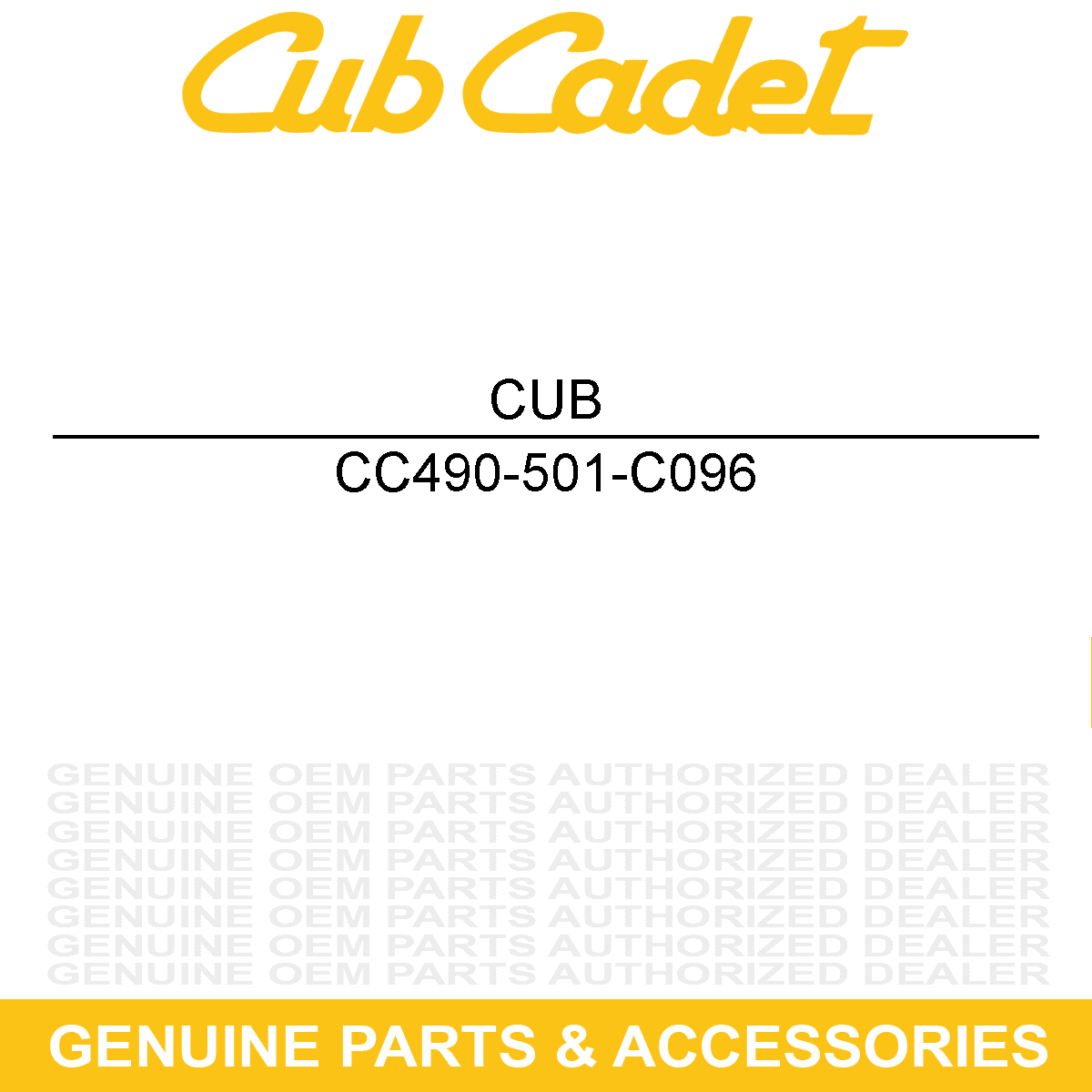 Cub Cadet Original Equipment Drive Belt for Select Cub Cadet Snow Blowers, OE# 954-04201, 754-04201