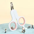 thumbnail image 5 of Stainless Steel Nail Trimmer Pet Dog Paw Trimmer Small Breed Nail Sharpener for Dogs Safe Pet Supply Pink elbow, 5 of 5