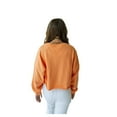 thumbnail image 3 of Women's Gameday Social Tennessee Orange Tennessee Volunteers Phipps Cropped Sweatshirt, 3 of 3