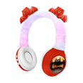 thumbnail image 2 of Auriculares Bluetooth inalámbricos Fiudx para niños con cabeza de peluche de monstruo de Halloween 822, 2 of 6