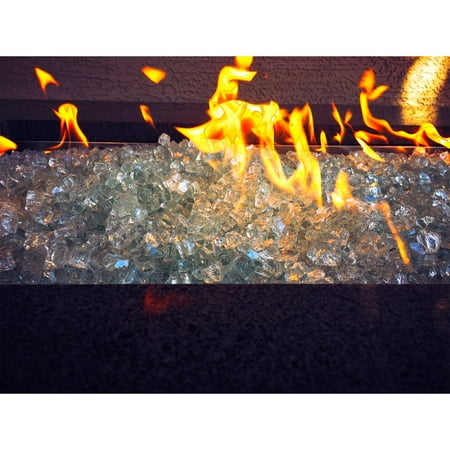 Element Aquamarine 1 2 Large Fire Pit Glass Walmart Com