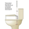 thumbnail image 5 of Essential Medical Supply Hinged Toilet Seat Riser for Standard Size Bowl, 5 of 6