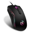 thumbnail image 1 of DEBGFS Gaming Mouse Wired, 7 Buttons, RGB Backlit, 3200 DPI Adjustable, Comfortable Grip Ergonomic Optical PC Computer Gaming Mice with Fire Button - Black, 1 of 8