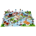thumbnail image 1 of CIMAXIC Traffic Sign Play Mat for Education Assorted Color Synthetic Material Simulated Models Portable,33.46"X22.83"X0.04", 1 of 4