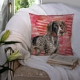 thumbnail image 3 of Love Design with Dog Fabric Decorative Pillow, 3 of 4