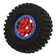 thumbnail image 3 of Neumáticos RC caucho resistente al desgaste, estable y flexible para reemplazar los neumáticos de repuesto RC para accesorios de automóviles scx24 RC rojo y azul, 3 of 10