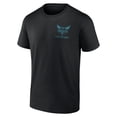 thumbnail image 2 of Men's Fanatics Black Charlotte Hornets Basketball Street Collective T-Shirt, 2 of 3