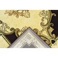 thumbnail image 6 of Glamour Thick Plush Oriental Area Rug Traditional Carpet Floral Medallion Design-206 (6'6"x9'2",Espresso), 6 of 8