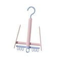 thumbnail image 2 of Hombre de colgilla de zapato Multipropósito multipropósito con clips Ratters de zapatería Sneakers Rack Organizador para balcón Interior Baño Inicio Rosa, 2 of 8