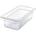 thumbnail image 2 of Winco SP7304, 4-Inch Deep One-Third Size Polycarbonate Food Pan, NSF, 2 of 2