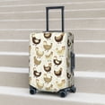 thumbnail image 5 of Yiaed Chicken Cartoon Print Travel Luggage Cover Suitcase Protector Fits 18-32 Inch Luggage Wheel Covers Patterned Elastic Luggage Anti-scratch（No luggage）-, 5 of 5