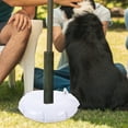 thumbnail image 6 of TABLZONE 2-Pack White PVC Balloon Arch Base Water Weights for Balloon Decorations and Party Setup, 6 of 6