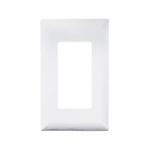 RV Designer S849 Contemporary Cover Plate - White