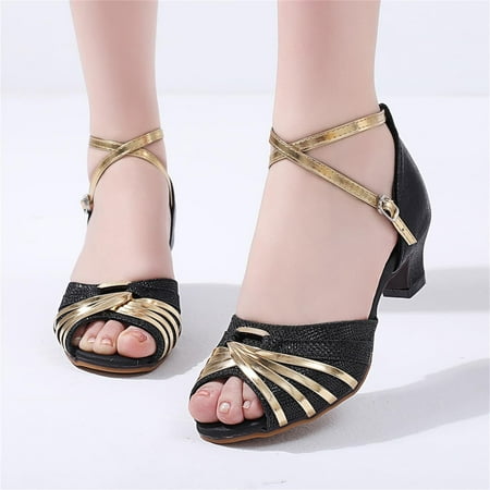 

MIASHUI shoes for women Women s Shoes Outdoor Dancing Breathable Heels Fashion High Sandals Leisure Women s High Heels