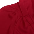 thumbnail image 4 of Primary School Graduation Cap and Gown Set for Kids Red Cap and Gown Set with Tassel Lapel Collar Graduation Ceremony Outfit, 4 of 7
