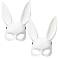 thumbnail image 1 of Halloween Disfraz de Conejo BunMask 2 pzas. 35x21x13 cm Plástico PVC Blanca Máscara Bunny., 1 of 3