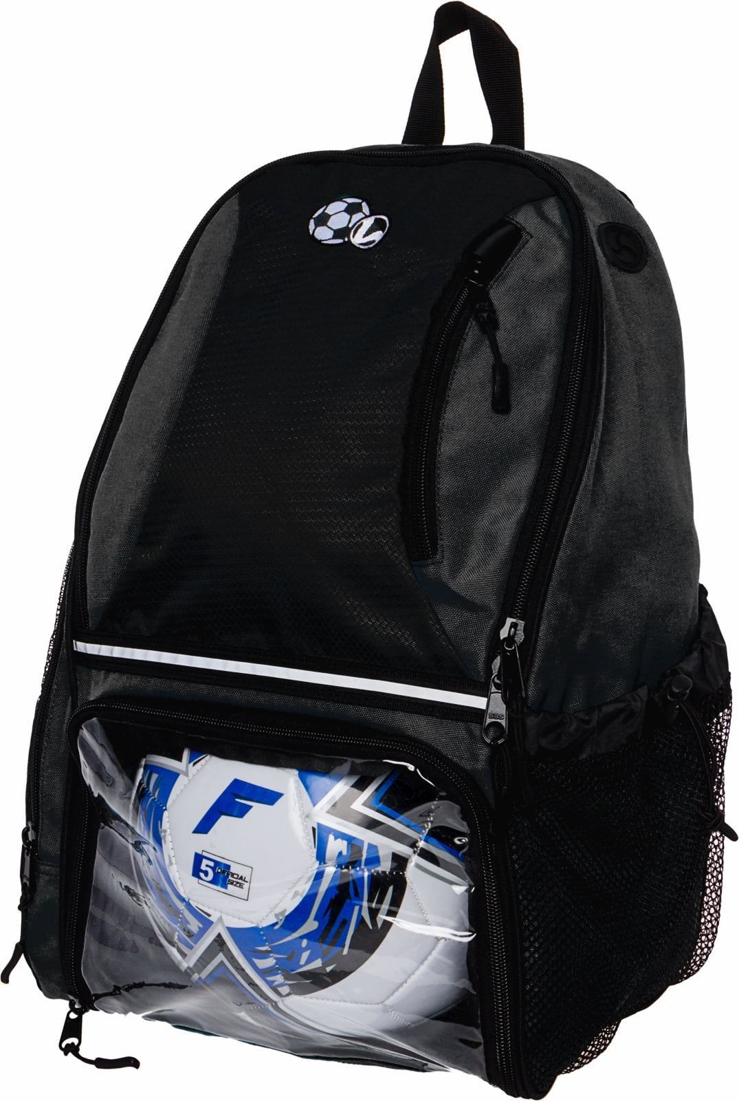 soccer bags with ball holder