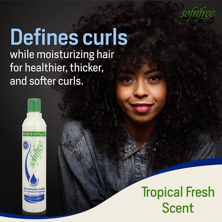 Sofn'Free Curl Activator Lotion 11.84 Oz, Moisturizer & Curl