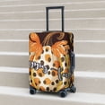 thumbnail image 6 of Hirioo Fall Farmhouse Pumpkins for Elasticity Suitcase Cover (No luggage Included) Durable Luggage Protector Fits 18-32 Inch Luggage-Large, 6 of 7