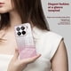 thumbnail image 4 of For Xiaomi 15 Pro Case Electroplating Gradient Glitter TPU Phone Cover - Green, 4 of 5