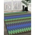 thumbnail image 2 of Ahgly Company Indoor Rectangle Patterned Medium Sea Green Area Rugs, 2' x 3', 2 of 6