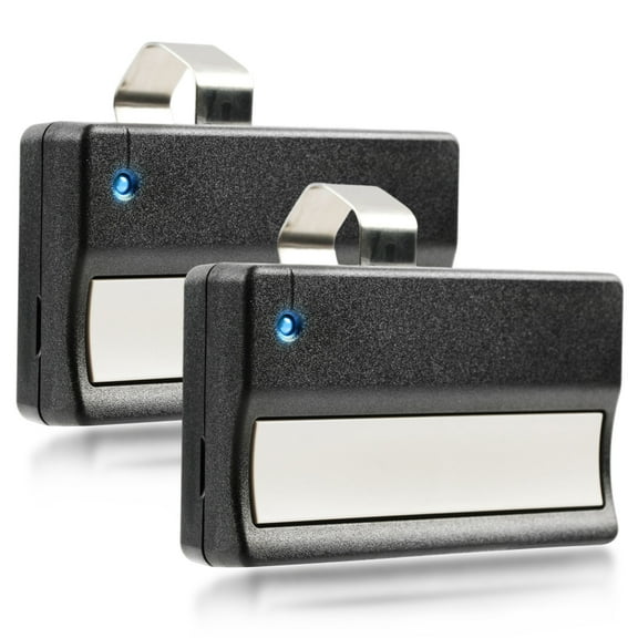 KeylessOption Replacement for LiftMaster 971LM Garage Door Remote Opener, 2 pack