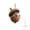 #0964-A, variant on Cheapark 2D Sleeping Acorn Christmas Hanging Ornament Flat Design Cute Tree Pendant for Xmas Tree Holiday Home Decor Gift