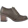 thumbnail image 2 of White Mountain Womens Desaray Lace-Up Booties, DARK GREEN, Size 7.0, 2 of 6