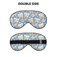 thumbnail image 2 of Fuzoiu Funny Cute Healthy Teeth Print Sleep Masks,Eye Masks with Adjustable Strap for Sleeping,Night Eye Shade for Women Men,Eye Cover for Full Night's Sleep, Travel and Nap, 2 of 7