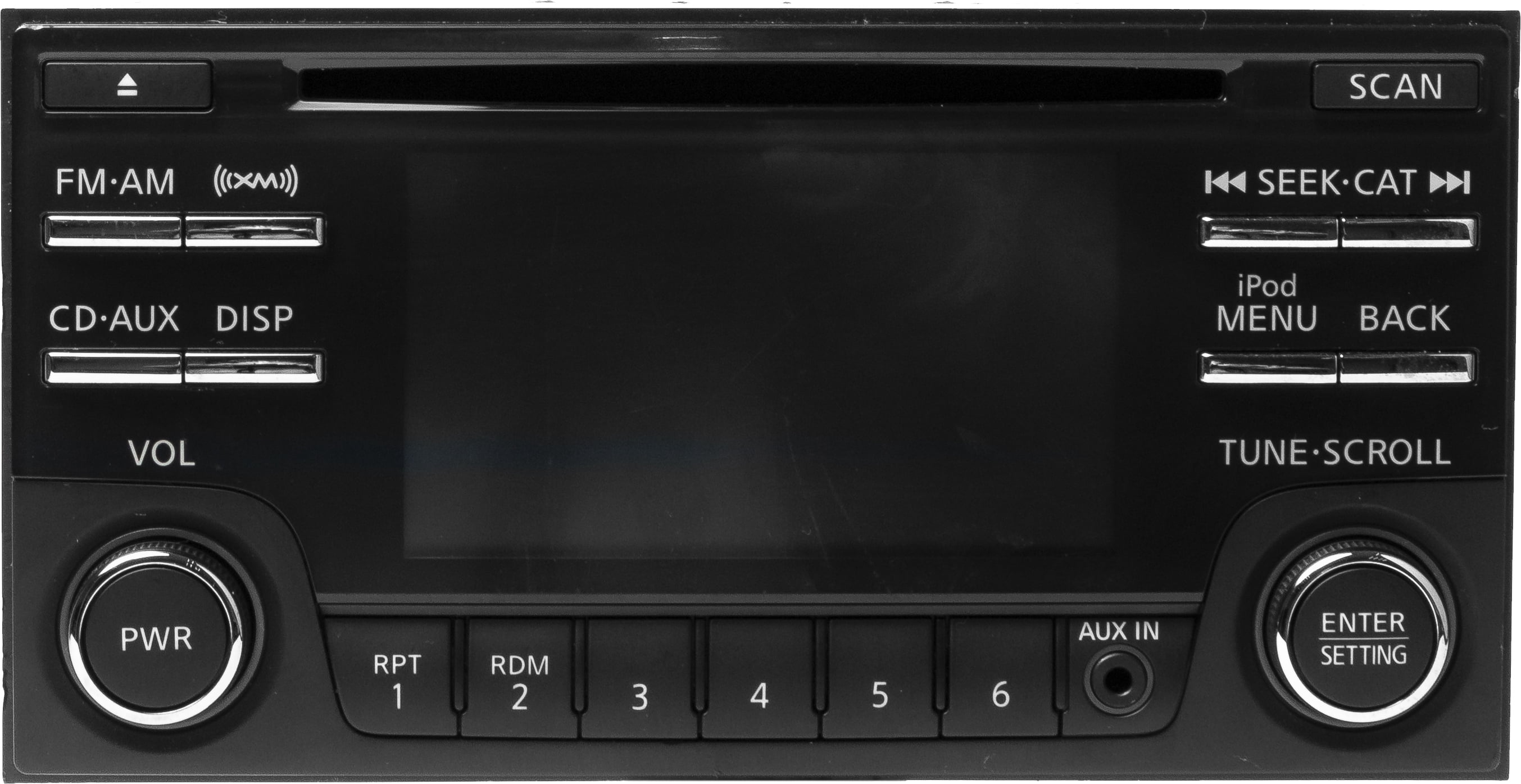 Restored 2013-14 Nissan Quest AM FM Radio Receiver Single Disc CD Model Number 281851JA2A (Refurbished)