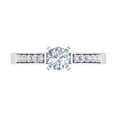 thumbnail image 3 of 0.88 Carat Diamond Engagement Ring in 14K White Gold (Ring Size 4), 3 of 5