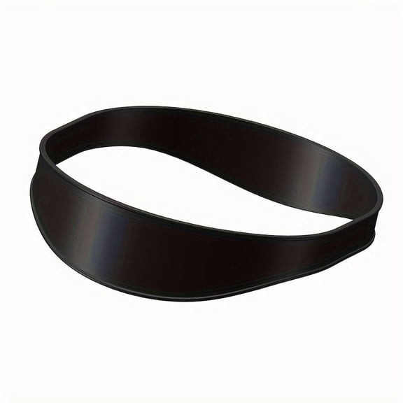 Men's Red Silicone Haircut Band - Flexible, Curved Hair Trimming Guide for DIY Home & Travel Use, Soft Grip Hair Styling Tool