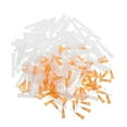 thumbnail image 5 of 100pcs Plastic Dispensing Needles 25g 13mm Industrial Liquid Dispenser Needle For Refilling Liquid Inks Adhesive Glue Orange, 5 of 7