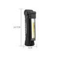 thumbnail image 1 of Linterna LED Luz de trabajo, 2 piezas COB LED Luz de trabajo Antorcha con base magnética 5 modos de luz USB Lámpara de camping para garaje, camping, emergencia, etc. ShuxiuWang 8390612973468, 1 of 1
