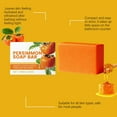 thumbnail image 2 of Kokovifyves Persimmon Bath Soap Cleanses The Persimmon Extract Fragrances Soap Smooths and Moisturizes 100g, 2 of 6