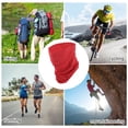thumbnail image 3 of Ofertas Únicas 1 Pc Gaiter de Cuello de Seda Fría Bufanda Máscara Bandana Roja, 3 of 5