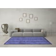 thumbnail image 3 of Ahgly Company Indoor Rectangle Abstract Blue Modern Area Rugs, 8' x 12', 3 of 4