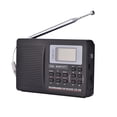 thumbnail image 1 of Receptor de radio FM/AM/SW de frecuencia completa que recibe reloj despertador tipo 1 (se envía sin baterías), 1 of 7