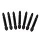 thumbnail image 5 of EeaseMX 50 pinceles de esponja de doble punta negros para sombras de ojos, aplicadores de sombras de ojos, pinceles de maquillaje, 5 of 7